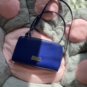 Lauren Ralph Lauren Cowhide Leather All In One Crossbody Wallet